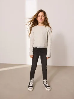 Jeans*Next - Stretchleggings (3-16 jr) Antraciet