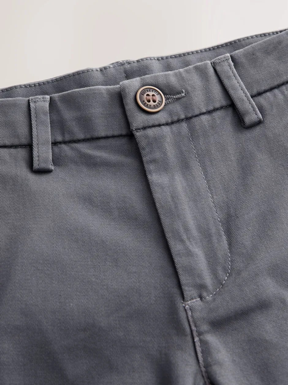 Broeken En Chino's*Next Antraciet - Stretchy chino's (3-17jr)