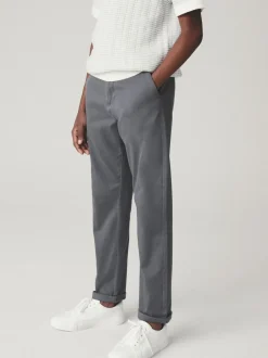 Broeken En Chino's*Next Antraciet - Stretchy chino's (3-17jr)