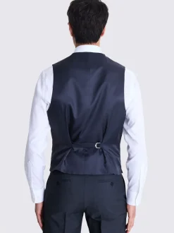 Vesten|MOSS - Tailored - Stretch Suit Waistcoat Antraciet