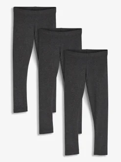 Broeken En Leggings*Next Antraciet - Verpakking van 3 leggings (3-16 jr)