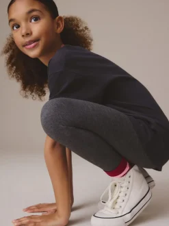 Broeken En Leggings*Next Antraciet - Verpakking van 3 leggings (3-16 jr)