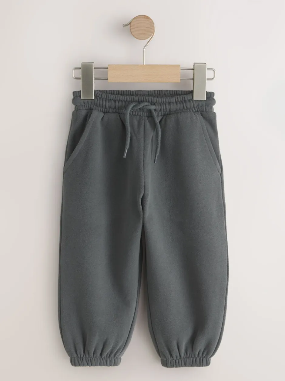 Jeans En Joggingbroeken*Next - Zacht aanvoelende jersey joggingbroek (3 mnd-7 jr) Antraciet