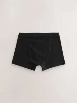 Ondergoed*Next - Set van 10 boxershorts met zachte tailleband (2-16 jr) Antraciet zwart