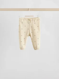 Sets En Combisets|Truien En Breisels*Next Antracietgrijs & Crème - Baby sweatshirt en joggingbroek 6 -delige set (0mnd -2jr) Antracietgrijs & Crème
