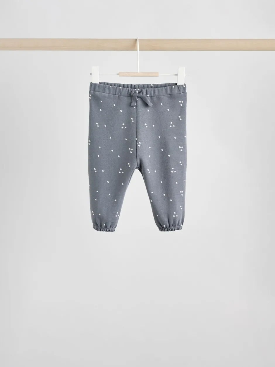Sets En Combisets|Truien En Breisels*Next Antracietgrijs & Crème - Baby sweatshirt en joggingbroek 6 -delige set (0mnd -2jr) Antracietgrijs & Crème