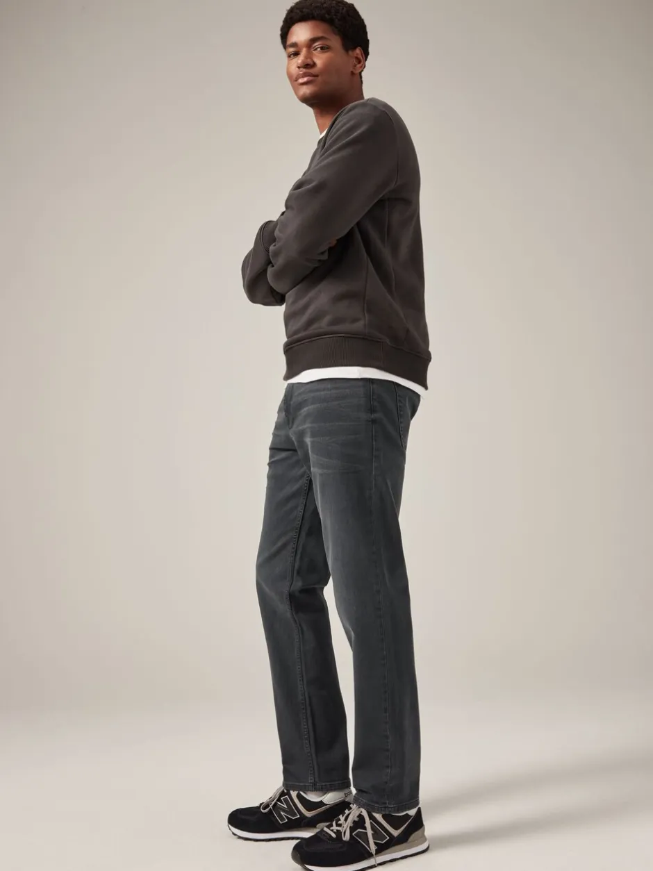 Jeans|Next Antracietgrijs - Enkele - Slim fit klassieke stretchy jeans