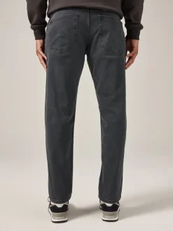 Jeans|Next Antracietgrijs - Enkele - Slim fit klassieke stretchy jeans