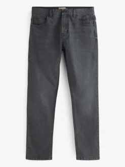 Jeans|Next Antracietgrijs - Enkele - Slim fit klassieke stretchy jeans