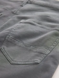 Jeans|Next - Straight fit - Comfortabele stretchjeans Antracietgrijs