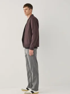 Jeans|Next - Straight fit - Comfortabele stretchjeans Antracietgrijs