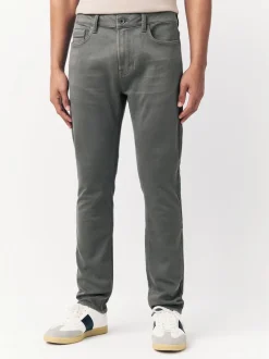 Jeans*Next Antracietgrijs - Strakke Pasvorm - Comfortabele stretchjeans