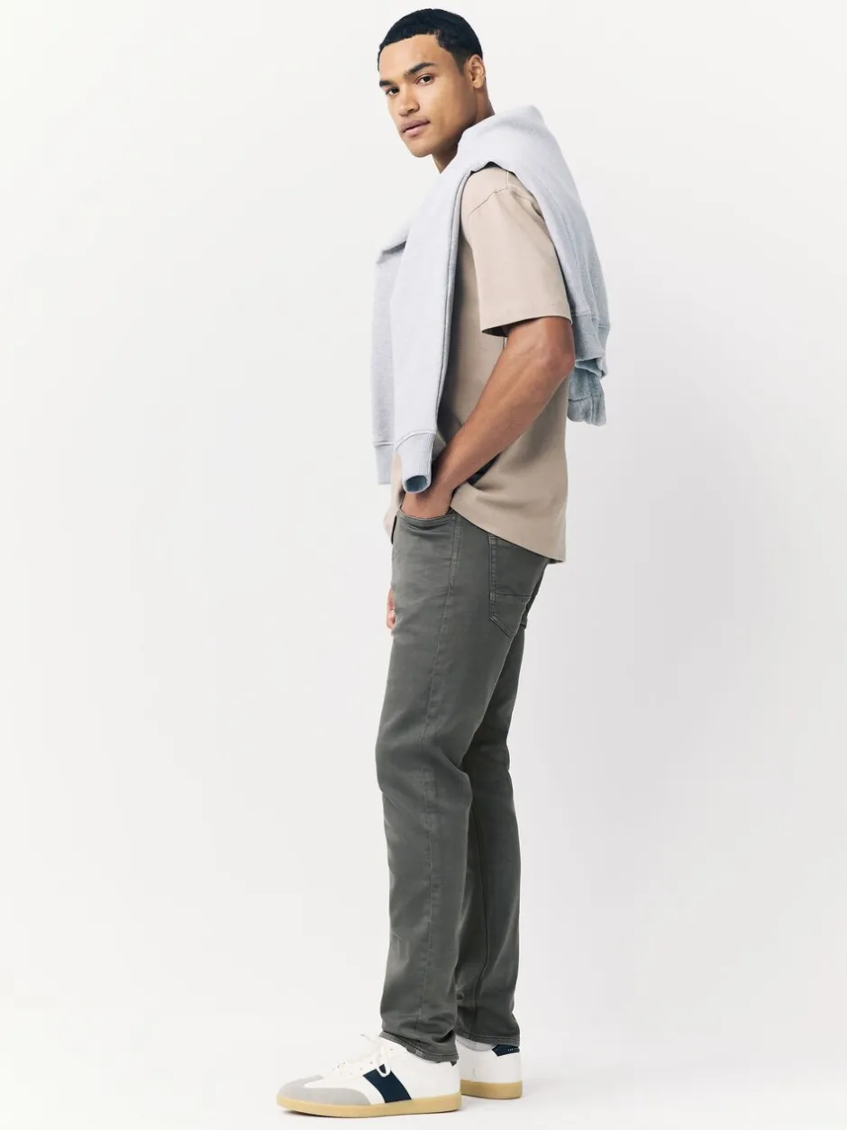 Jeans*Next Antracietgrijs - Strakke Pasvorm - Comfortabele stretchjeans
