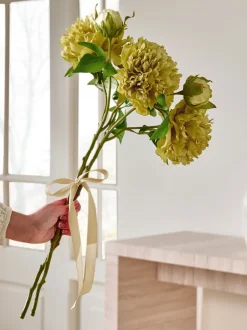 Kunstbloemen*Next Artificial Blousy Peony (2 Stems)