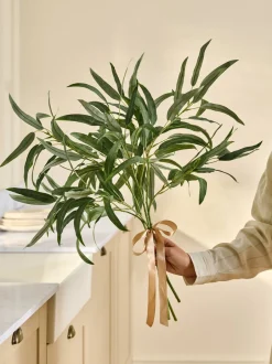 Kunstbloemen*Next Artificial Eucylptus (3 Stems) Groen
