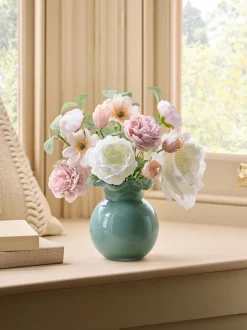 Kunstbloemen|Next Artificial Floral Arrangement In Frill Glass Vase