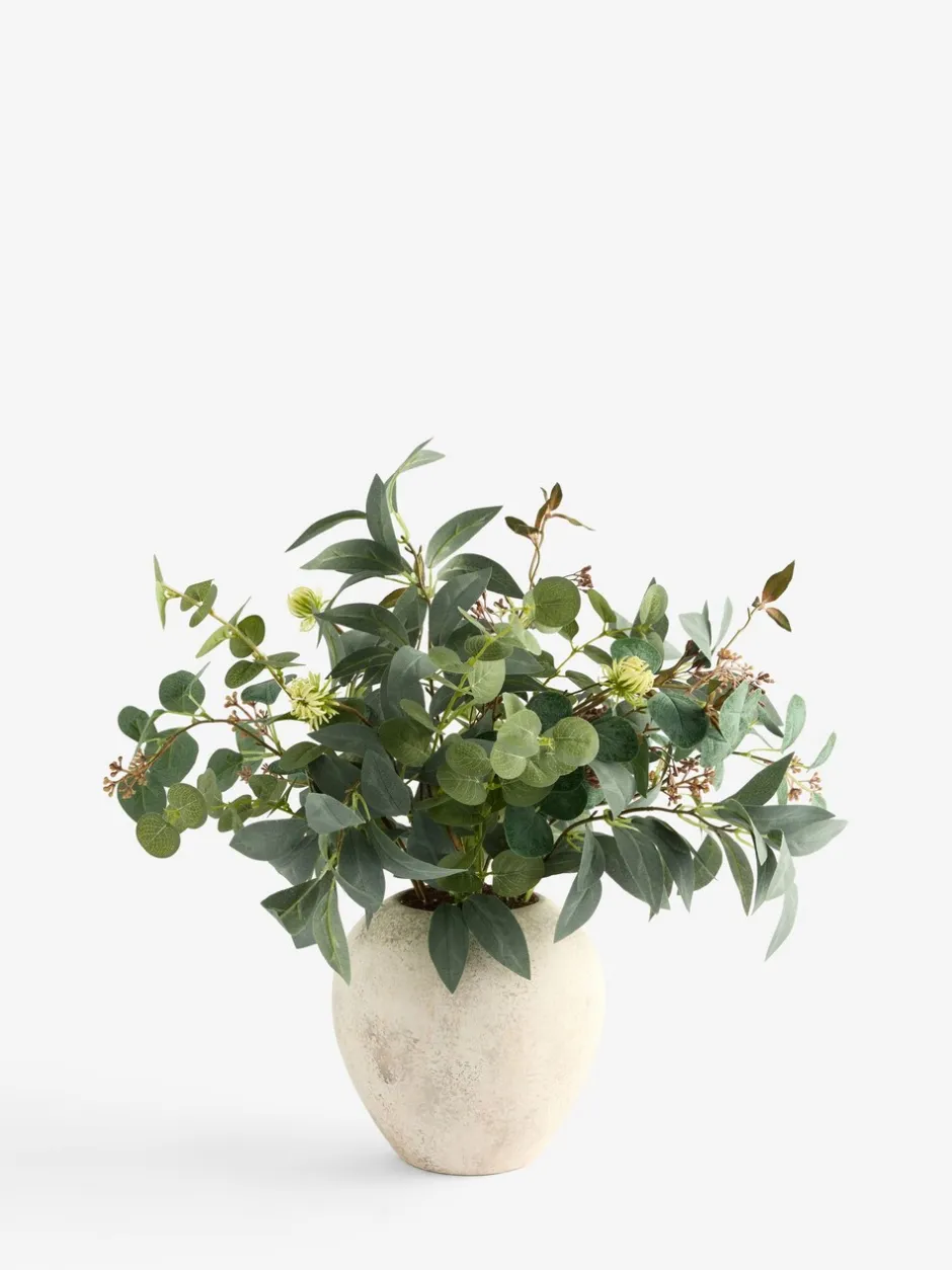 Kunstbloemen|Next Artificial Foliage Arrangement in Lydford Vase