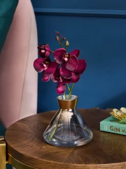 Kunstbloemen|Next Artificial Orchid In Small Glass Vase