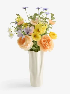Kunstbloemen|Next Artificial Spring Floral Arrangement in Ceramic Vase