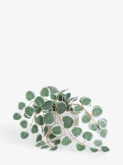 Kunstbloemen*Next Artificial Trailing Eucalyptus In Marble Effect Pot