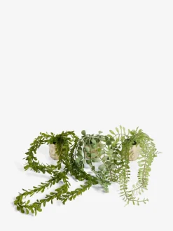 Kunstbloemen|Next Artificial Trailing Plants In Mini Gold Hex Pots