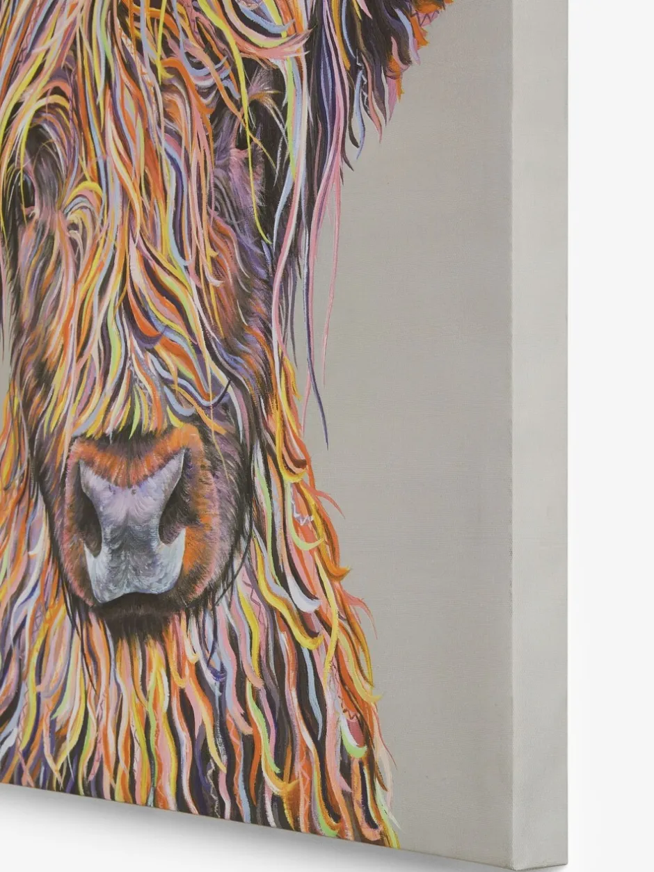 Canvassen En Kunst Voor Aan De Wand*Next Artist Collection wanddecoratie Harry The Highland Cow van Emily Howard