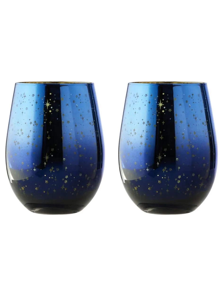Glas*Artland set van 2 Galaxy DOF tumblers