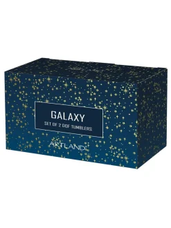 Glas*Artland set van 2 Galaxy DOF tumblers
