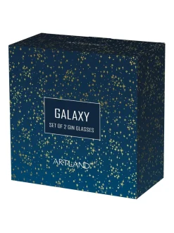 Glas|Artland set van 2 Galaxy Gin glazen