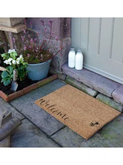Deurmatten|Artsy Mats - Welcome Bee deurmat