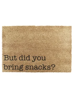 Deurmatten*Artsy Mats But Did You Brings Snacks deurmat