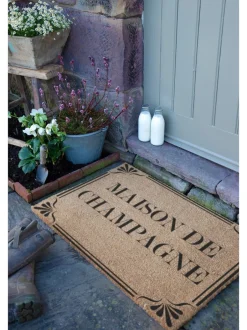 Deurmatten*Artsy Mats Country Wonen Maison De Champagne extra grote voordeurmat
