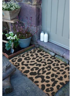 Deurmatten*Artsy Mats Country Wonen Voordeurmat met Luipaardprint