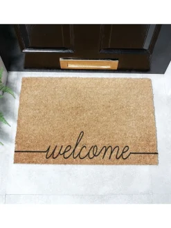 Deurmatten*Artsy Mats Curly Welcome deurmat