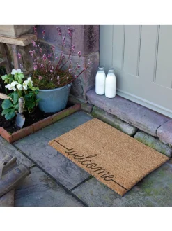 Deurmatten*Artsy Mats Curly Welcome deurmat