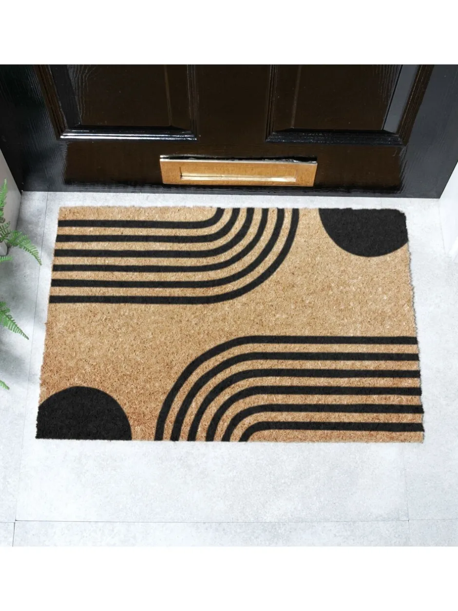 Deurmatten|Artsy Mats deurmat met abstracte lijnen