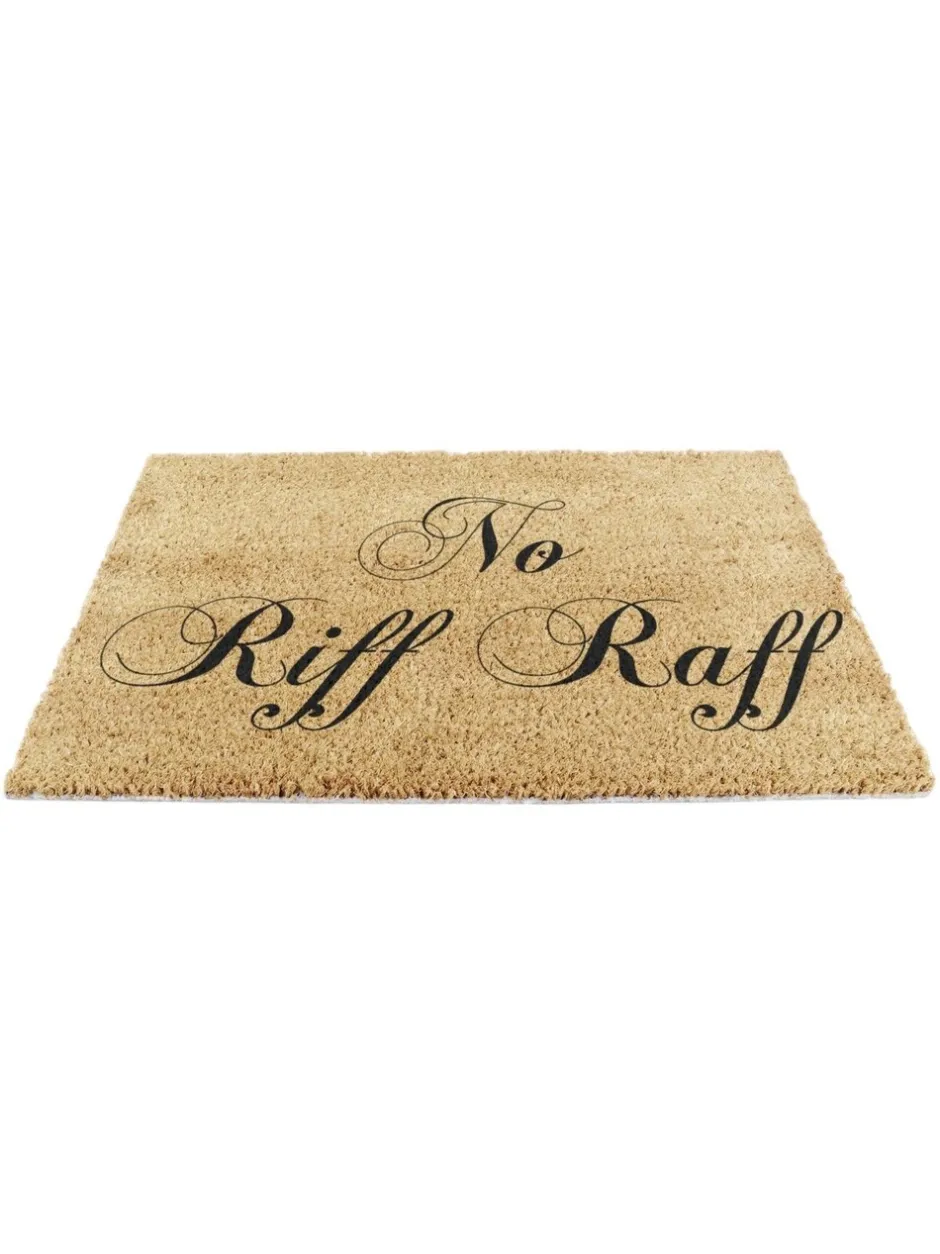 Deurmatten*Artsy Mats deurmat met No Riff Raff-print