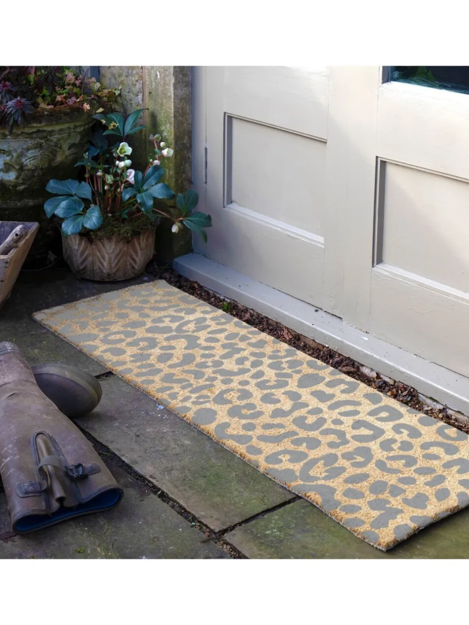 Deurmatten*Artsy Mats Patio deurmat met luipaard Print