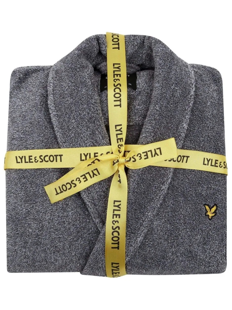 Kamerjassen En Badjassen*Lyle & Scott Asgrijs - kamerjas
