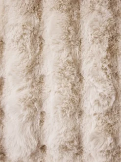 Gordijnen|Gordijnen|Next Aspen Faux Fur Eyelet Lined Curtains