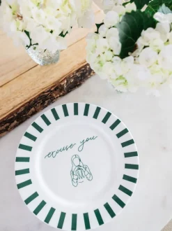Eetservies En Pastaschalen*Avalon Home Excuse You Dessert Plate