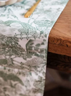 Tafellinnen En Placemats |Avalon Home Lake District Toile Table Runner