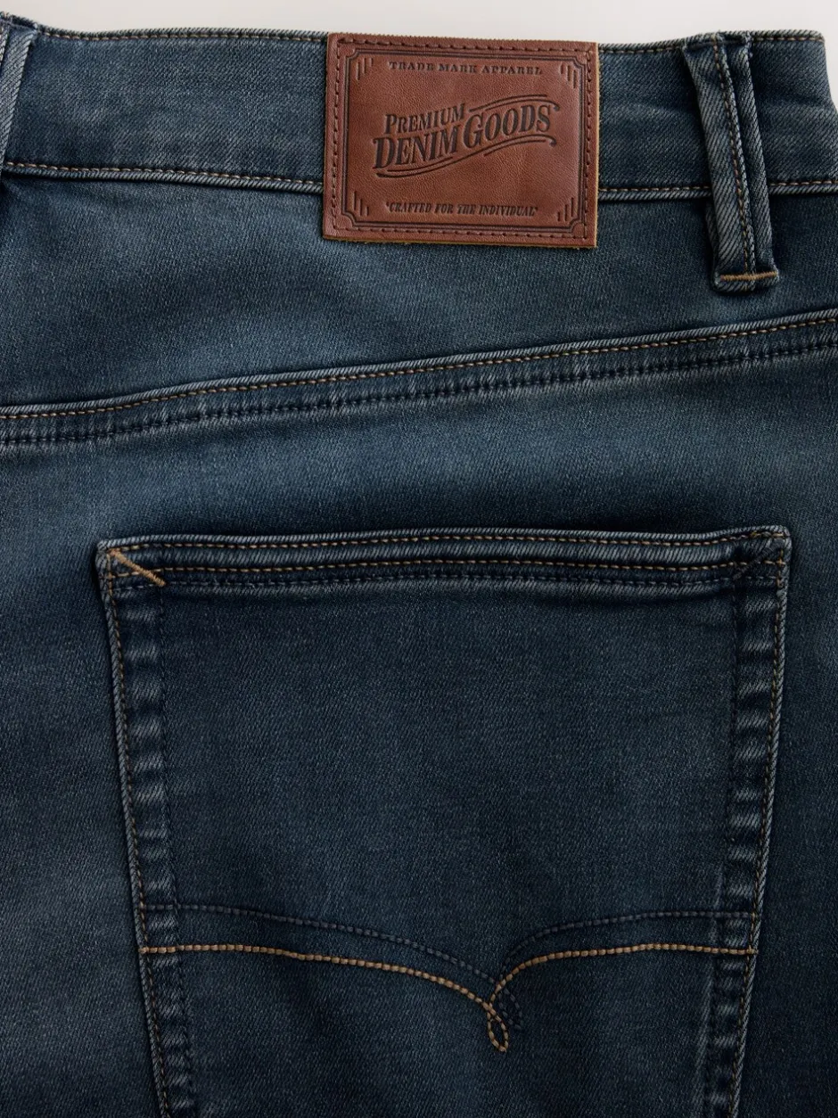 Jeans|Next Avondblauw - Slim Fit - Motionflex jeans