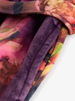 Badjassen|Alle Nacht- En Loungekleding|B by Ted Baker bordeauxrode comfortabele kamerjas