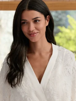Badjassen|B by Ted Baker Feather Ivory Bridal Robe