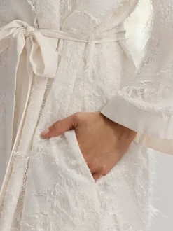 Badjassen|B by Ted Baker Feather Ivory Bridal Robe