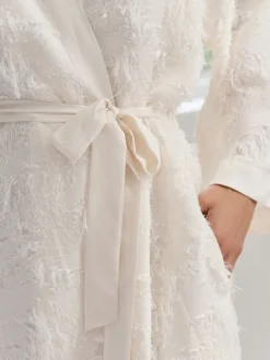Badjassen|B by Ted Baker Feather Ivory Bridal Robe