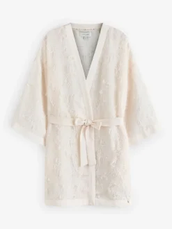 Badjassen|B by Ted Baker Feather Ivory Bridal Robe