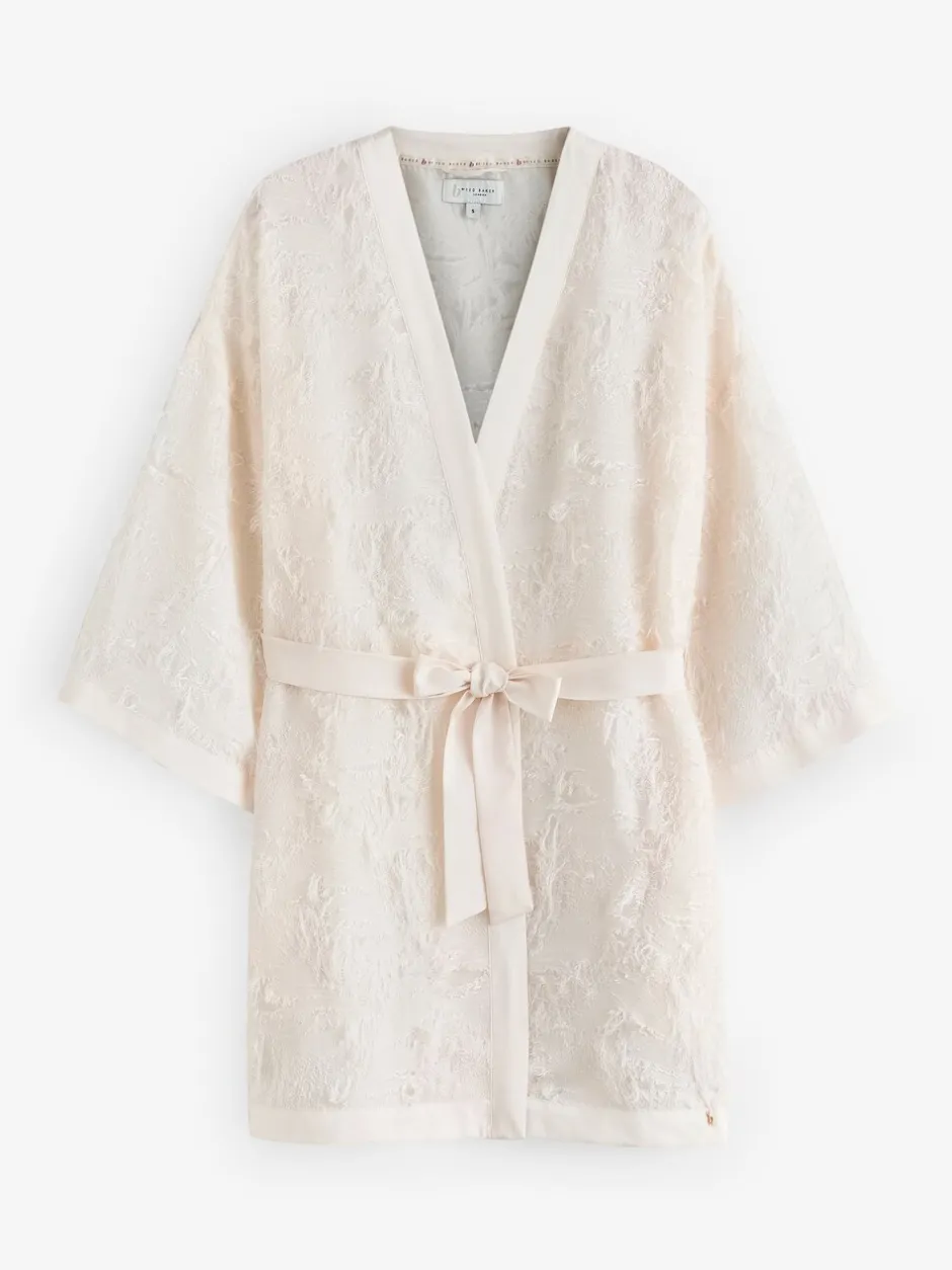 Badjassen|B by Ted Baker Feather Ivory Bridal Robe