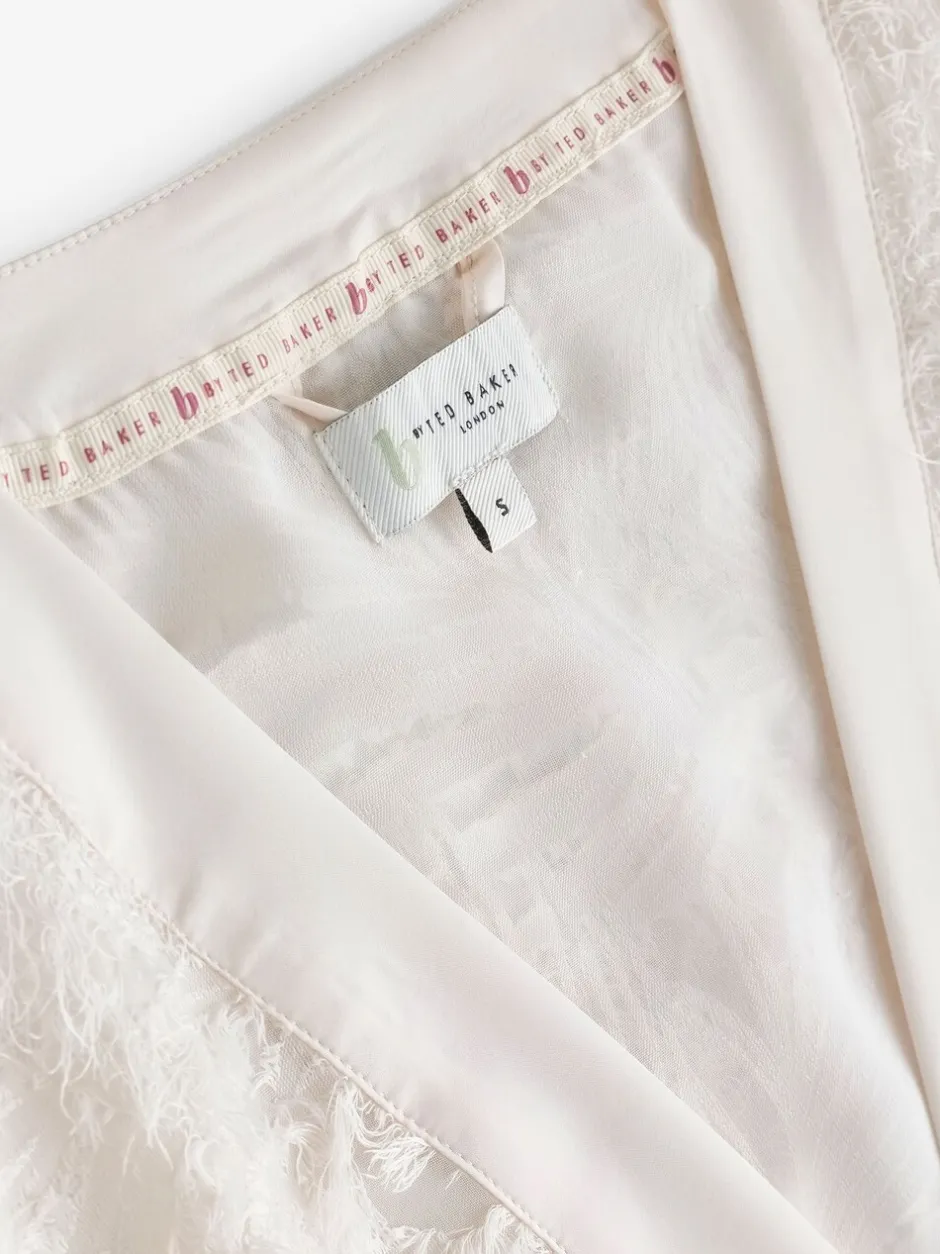 Badjassen|B by Ted Baker Feather Ivory Bridal Robe